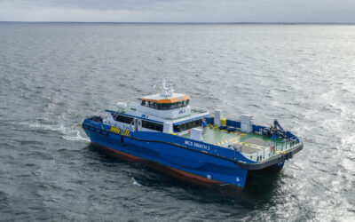 Työvene delivers next-generation SWATH Crew Transfer Vessel